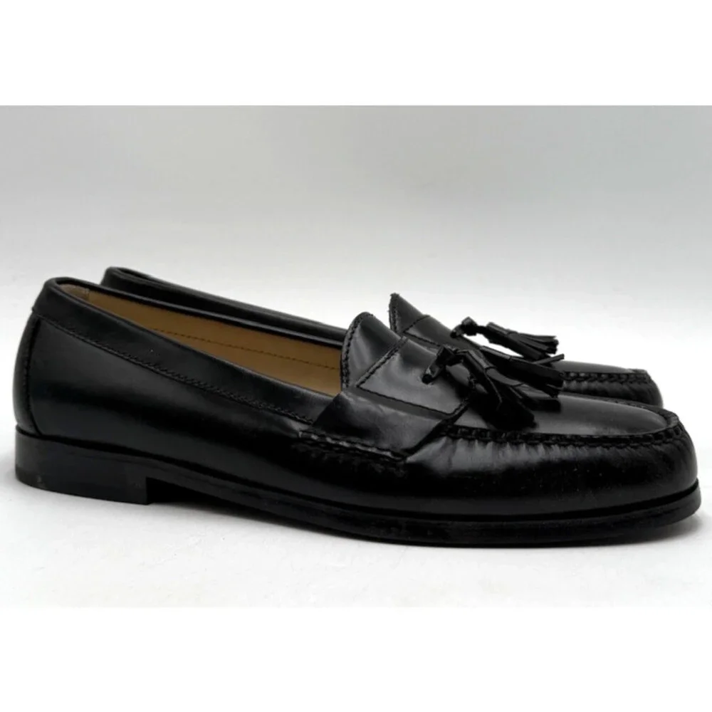 Cole HAAN PINCH TASSEL Women's NEW Slip On Loafer Black US Size 10 B